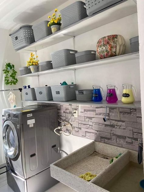 Outdoor Laundry Rooms, Laundry Room Layouts, Bedroom Decor Inspiration, Room Aesthetic, House Inspo, Modern Kitchen Design, Modern House Design, Laundry Room, Modern Kitchen