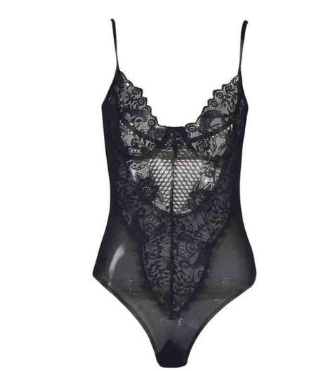 Embedded image Black Lace Bodysuit, Body Suit Outfits, Lace Jumpsuit, Bodysuit Top, Trendy Swimwear, Lingerie Outfits, Victoria Secrets, Luxury Lingerie, Black Lingerie