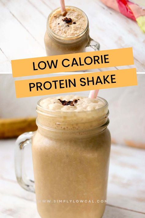 This 250 calorie protein shake will be a quick breakfast recipe favorite! Pro Tien Shakes Recipes, Low Calorie Protein Shake, Shakes Recipes, Low Calorie Protein, Cocoa Recipes, Quick Breakfast Recipes, Protein Shake, Shake Recipes, Low Cal