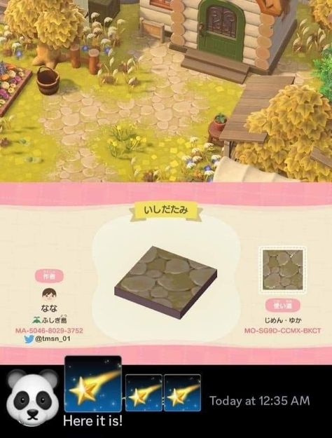 Acnh Pathways Brick, Cottagecore Dirt Path Animal Crossing, Acnh House Path, Cobblestone Acnh Code, Grassy Stone Path Acnh, Acnh Japanese Stone Path Code, Acnh Curved Paths, Acnh Ma Codes, Log Path Acnh