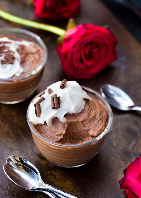 Quick Vegan Desserts, Hot Chocolate Brownies, Healthy Chocolate Pudding, Chocolate Sorbet, Vegan Chocolate Recipes, Vegan Chocolate Mousse, Homemade Chocolate Bars, Chocolate Covered Katie, Vegan Hot Chocolate