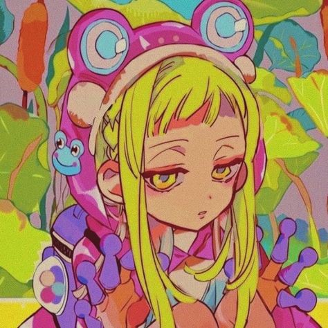 #anime#tnhk#aesthetic#neon#kawaii Indie Ideas, Kidcore Art, Aesthetic Neon, Bright Art, Neon Aesthetic, Instagram Funny Videos, Funny Wallpaper, Cute Anime Profile Pictures, Instagram Funny