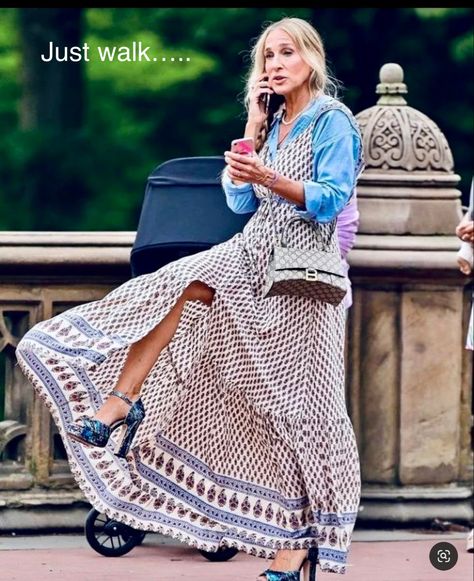 Sjp Style, Sarah Jessica Parker Style, Carrie Bradshaw Outfits, Parker Outfit, Carrie Bradshaw Style, Style Guru, Sarah Jessica, Desi Fashion, Nyc Fashion