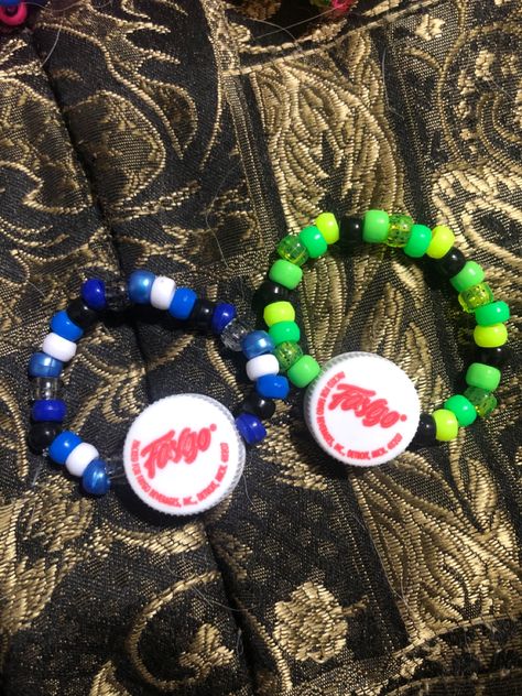 Blue Kandi, Bracelet Stuff, Kandi Inspo, Diy Kandi Bracelets, Kids Inspo, Diy Kandi, Kandi Ideas, Diy Perler Bead Crafts, Blue Theme