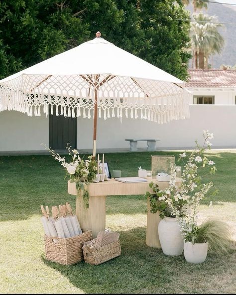 Garden Party Wedding Parasol, Wedding Parasol, Wedding Design Board, Parasol Wedding, Welcome Table, Umbrella Wedding, Wedding Furniture, Garden Party Wedding, Welcome To The Party