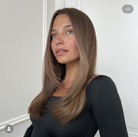 Mousy Brown Hair, Light Brunette Hair, Rambut Brunette, Beige Hair, Brown Hair Looks, Brown Hair Inspo, Brunette Hair With Highlights, Brown Hair Balayage, Dark Blonde Hair