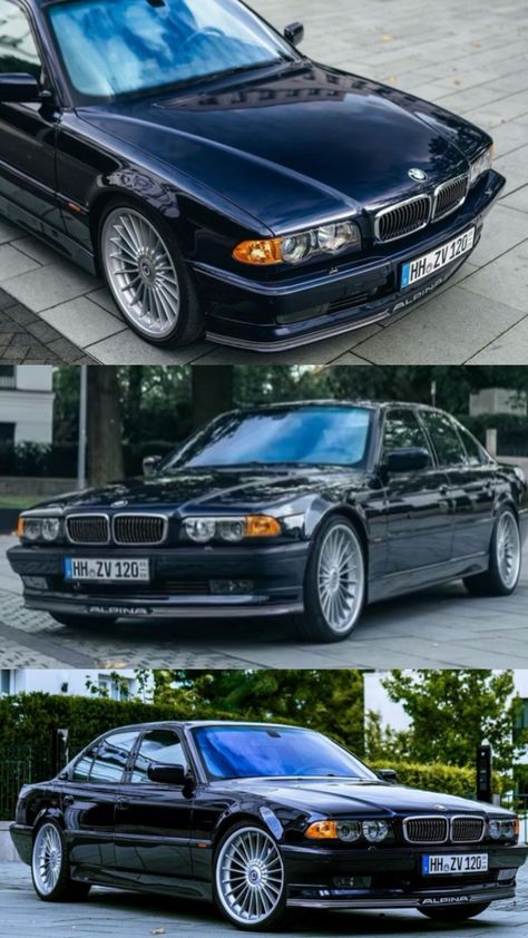 Discover the elegance of the 1998 BMW Alpina B12 E38 5.7 LWB-a timeless blend of power and luxury. This rare long-wheelbase masterpiece combines BMW engineering with Alpina exclusivity, boasting a powerful 5.7L V12 engine, custom Alpina touches, and unmatched comfort. A true collector's gem for those who appreciate automotive excellence. Bmw 1990, Bmw E 38, 90s Bmw, Bmw E 36, Bmw V12, Alpina Bmw, Bmw E38, V12 Engine, Bmw Alpina