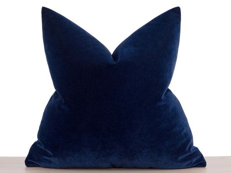 Navy Velvet Pillow Cover Navy Euro Sham Cover Deep Blue Throw Pillow Velvet Soft Fabric All Sizes - Etsy Navy Euro Sham, Blue Velvet Pillow, Navy Throw Pillows, Navy Blue Pillows, Navy Pillows, Plaid Pillow Covers, Plaid Throw Pillows, Couch Pillow Covers, Blue Pillow Covers