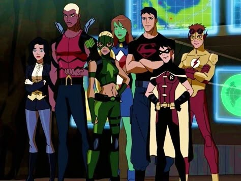 Young Justice Comic, Young Justice League, Univers Dc, Dc Comics Artwork, E Photo, Dc Comics Characters, Dc Movies, Teen Titans Go, Detective Comics