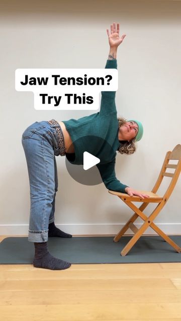 Yoga + Mobility on Instagram: "Pop quiz! Why does improving your thoracic spine (upper back) mobility help your jaw tension and headaches?  The simple answer is that it’s all connected. Try this experiment with me: Squeeze and tense your shoulders and neck. Notice if your jaw also clenched a bit along with it.   If your shoulders are often a little or a lot tense, then it can be a safe assumption that your jaw is feeling it too.  So while these simp thoracic rotations are directly moving or stretching your jaw, you can trust that they are helping. In fact, to make it even more effective, what if you focused on keeping your jaw relaxed throughout the whole movement. You might be surprised that it was a little clenched!  Now if you haven’t already started your free trial to access our Jaw, N Clenched Jaw, Upper Back Mobility, Back Mobility, Yoga Mobility, Pop Quiz, Headache, Free Trial, Stretching, Improve Yourself