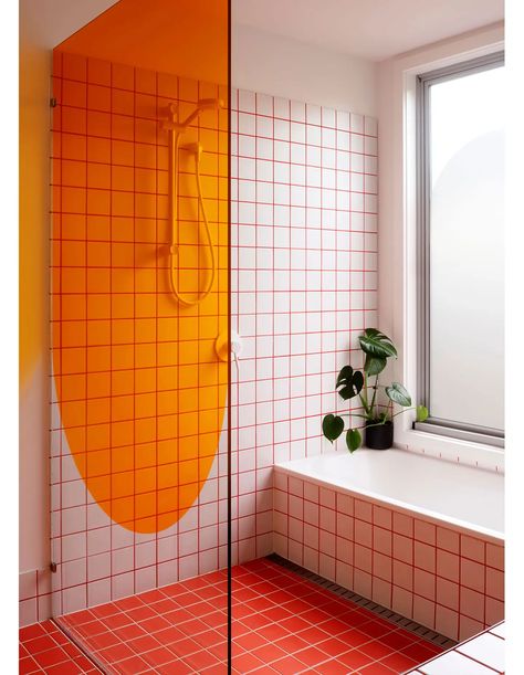 A Space-Efficient Family Home Filled With Colour + Personality! Drømme Bad, Hus Inspiration, Bathroom Inspo, Maximalism, Free Life, The Design Files, Dream House Decor, Interior Inspo, House Inspo