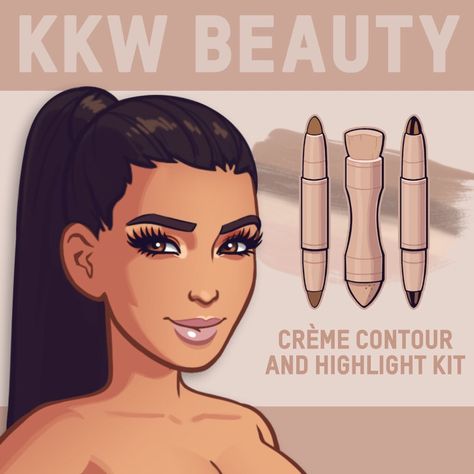 Kim Kardashian: Hollywood teamed up with KKW BEAUTY! Kim Kardashian Hollywood Game, Reign Disick, Mason Disick, Penelope Disick, Saint West, Kyle Jenner, Kardashian Kids, Kkw Beauty, Caitlyn Jenner