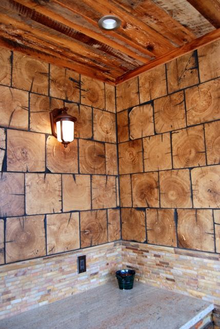 Barnwood Bricks end grain wall white oak Wood Like Tile, Reclaimed Flooring, Into The Wood, Reclaimed Lumber, Cozy Home Decor, Rustic Bathrooms, Diy Interior, Into The Woods, Cozy Home