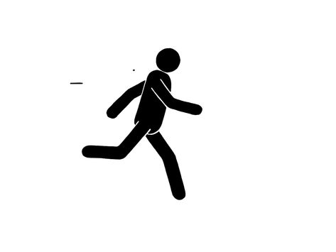 Stick Figure Running, Running Animation, Editing Capcut, Spotify Design, Stickman Animation, Walking Gif, Photo Video App, Running Gif, Person Running