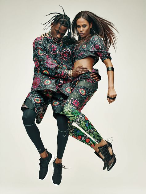 Sneak Peek: Nike's Amazing New Collab With Givenchy via @WhoWhatWearUK Cameron Russell, Fetty Wap, Toni Garrn, African Inspired Clothing, Anja Rubik, Joan Smalls, Compression Tights, African Design, African Inspired