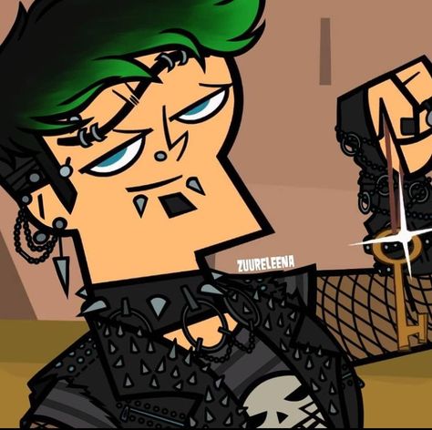 Total Drama Island Duncan, Duncan Total Drama, Y2k Profile Picture, Punk Art, Drama Total, Cartoon Profile Pictures, Anime Pixel Art, Cartoon Boy, Cartoon Man