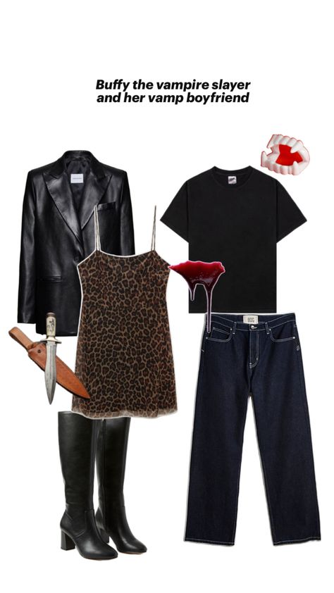 Buffy Costume, Couples Costume, Trendy Halloween Costumes, Trendy Halloween, Couples Costumes, Halloween