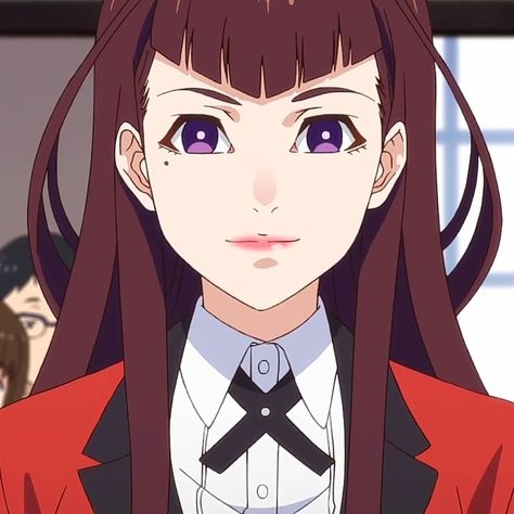 Sumika Warakubami, Kakegurui Characters, Kakegurui Cosplay, Anime Kakegurui, She's So Pretty, Female Profile, Anime Shadow, Purple Eyes, Character Development