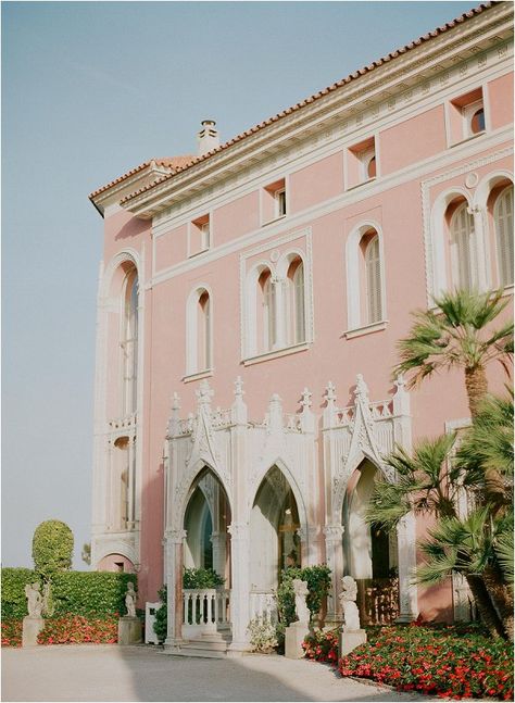 Villa Ephrussi De Rothschild, Villa Ephrussi, Saint Jean Cap Ferrat, French Riviera Wedding, Juan Les Pins, Wedding Mint Green, Romantic Garden Wedding, French Architecture, French Chateau