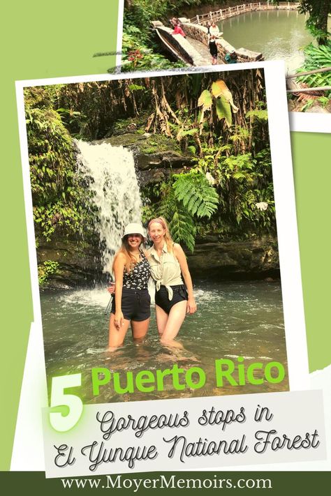 FUN things to do in El Yunque Rainforest Puerto Rico, from HIKING in El Yunque Rainforest to seeing all the beautiful waterfalls Puerto Rico rainforests. This is the El Yunque National Forest and the only rainforest in Puerto Rico. / San Juan Puerto Rico Rainforest / Puerto Rico Travel Tips / Puerto Rico Things to do / Puerto Rico vacation / San Juan travel / El Yunque Rainforest hiking / San Juan Rainforest / El Yunque Puerto Rico waterfalls / El Yunque Puerto Rico rainforests / Caribbean Puerto Rico Rain Forest, El Yunque Rainforest Outfit, Puerto Rico Waterfalls, Yunque Rainforest Puerto Rico, El Yunque Puerto Rico, Puerto Rico San Juan, Puerto Rico Travel, El Yunque Rainforest, El Yunque National Forest