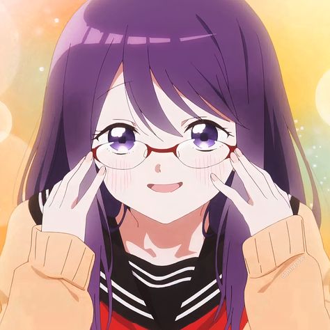 Kubo San, Anime Purple, Purple Eyes, Sister In Law, Art Girl, Anime Icons, Black Hair, Profile Picture, Avatar