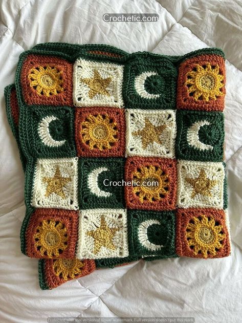 Granny Square Easy Fun Crochet Free Pattern Vintage Creative Elegant Autumn Ideas Diy Project's 2024 Granny Square Häkelanleitung, Tote Crochet, Mode Crochet, Pola Amigurumi, Crochet Design Pattern, Haken Baby, 자수 디자인, Fun Crochet Projects, Granny Squares Pattern