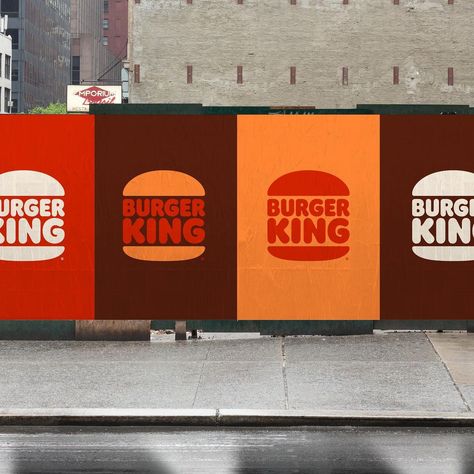 Inhouse Design on Instagram: “BURGER KING OF REBRANDS BY @jkrglobal YUMMY & BOLD BRANDING 👏👏❤️❤️👑👑 #branding #branding #brands #iconic #logo #logodesigner #logodesigns…” Burger King Branding, Burger King Design, Burger Branding, Burger Icon, Burger Design, Banner Web, Bold Branding, Logo Presentation, Feed Insta