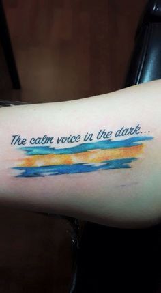 not the saying but I like the gold/blue line Dispatch Tattoo Ideas, Dispatcher Tattoo, Dispatch Tattoo, Colors Of Fire, Tag Image, Funny Work, Sleeve Tattoos For Women, Dec 8, Skin Art