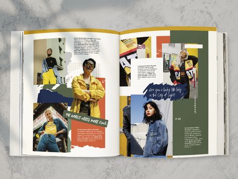 Editorial Fashion Layout, Yearbook Design Layout, Editorial Graphic Design, Editorial Design Magazine, Fashion Editorial Layout, Fashion Magazine Design, Magazine Layout Inspiration, Photobook Layout, Fashion Magazine Layout