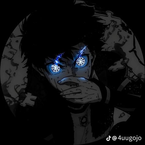 Isagi Yoichi Blue Lock Wallpaper Iphone, Isagi Yoichi Glow, Blue Lock Glow Pfp, Blue Lock Isagi Pfp, Dark Blue Anime Icons, Blue Lock Profile, Discord Pfp Blue, Glowing Anime Pfp, Anime Glow In The Dark