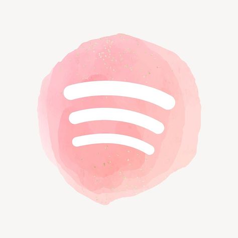 Download premium vector of Spotify app icon vector with a watercolor graphic effect. 2 AUGUST 2021 - BANGKOK, THAILAND by mook about spotify logo pink, spotify, pink app icons spotify, streaming icons, and pink watercolor app icons 3855687 Watercolor App Icons, Pink Music Icon, App Icons Spotify, Pink Spotify, Spotify App Icon, Spotify Logo, Social Media Icons Vector, Social Media Icons Free, Pink Music