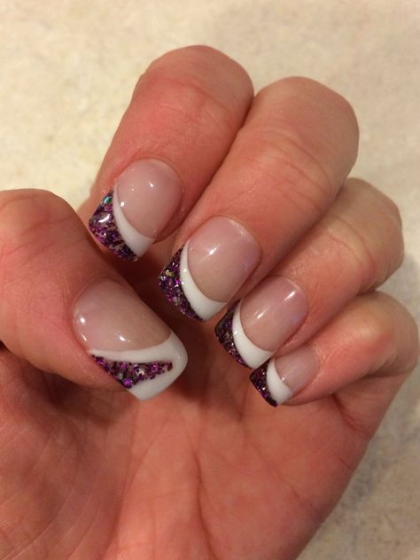 Nails Acrylic Designs, Gel Nails Ideas, Ongles Gel Violet, Ongles Gel French, Gel Nails Long, Gel Nails French, Ring Finger Nails, Acrylic Tips, Color Acrylic