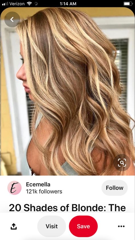 Brown Hair With Highlights And Lowlights, Bronde Hair, Beautiful Haircuts, Honey Blonde Hair, Brown Blonde Hair, Brown Hair With Highlights, Hair Color Balayage, Balayage Highlights, Long Blonde Hair