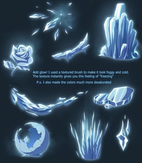 How to Art — Fire Tutorial by kantakerro Ice Tutorial, Ice Drawing, Magia Elemental, Avatarul Aang, Ice Magic, Magic Drawing, Ice Art, Elemental Magic, Elemental Powers