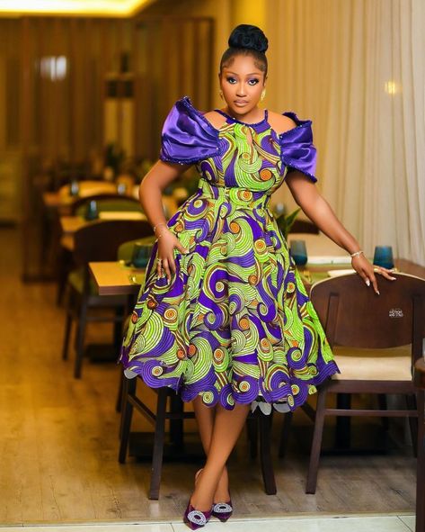 Free Ankara Gown Styles, Big Gown, African Print Designs, African Dresses For Kids, Short African Dresses, Ankara Gown, African Fashion Skirts, Ankara Gown Styles, African Inspired Clothing