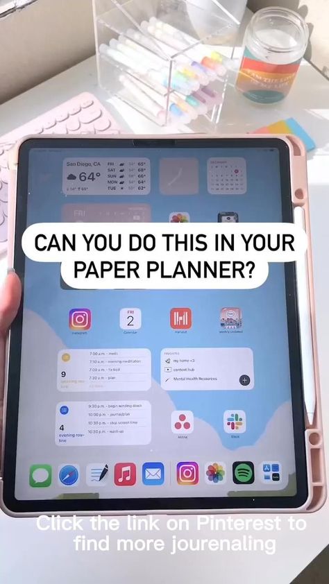 Can you do this in your paper planner? | Digital Bullet Journal | Digital Planner kidsdailyplanner #plannerbinder. Digital Planner Ideas, Free Wedding Planner Printables, Digital Planner For Ipad, Wedding Planner Printable, Interactive Calendar, Free Wedding Planner, Digital Bullet Journal, Ipad Essentials, Planner Apps