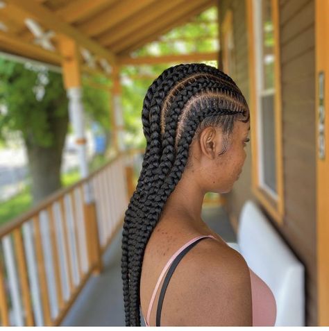 6 Cornrows, Cornrows Braids, Cute Hairstyles, Braids, Hairstyles, Festival, Hair Styles, Quick Saves, Plaits