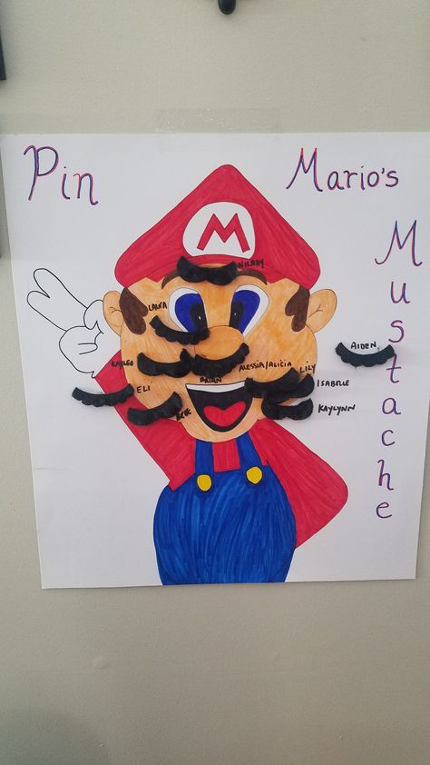 DIY Mario Games for Kids Birthday Party. Mario Games For Kids, Games For Kids Birthday Party, Mario Brothers Birthday Party, Mario Kart Party, Mario Bros Birthday Party Ideas, Nintendo Party, 4de Verjaardag, Super Mario Bros Birthday Party, Mario Y Luigi