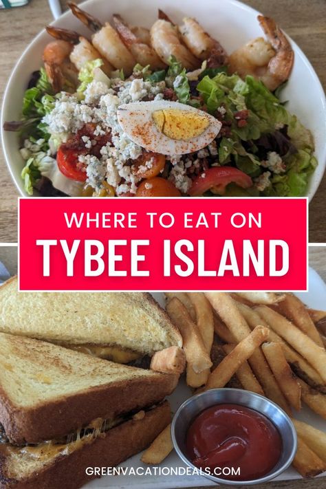 Where to Eat on Tybee Island Georgia Beer Restaurant, Tybee Island Georgia, Jekyll Island, Georgia Travel, Seafood Salad, Tybee Island, Best Places To Eat, Dining Experiences, Places To Eat