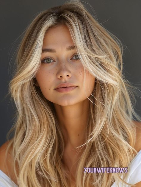 Scandi Blonde Hair, Scandi Blonde, Dirty Blonde Hair With Highlights, Caramel Blonde Hair, Blonde Hair Goals, Blonde Dye, Pink Blonde Hair, Blonde Hair Transformations, Golden Blonde Hair