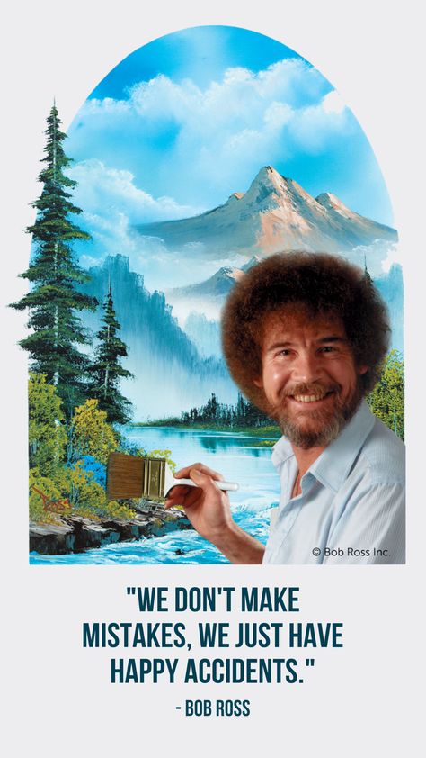 Don’t worry, be happy! Channel all the good vibes with our new, fully customizable Bob Ross Templates 😄🎨🌀🌿 Grab you phone and click through to try them out NOW 📲 Bob Ross Wallpaper Aesthetic, Bob Ross Poster, Bob Ross Aesthetic, Bob Ross Wallpaper, Bob Ross Birthday, Bob Ross Quotes, Side Part Bob, Halloween Desktop Wallpaper, Bob Ross Paintings