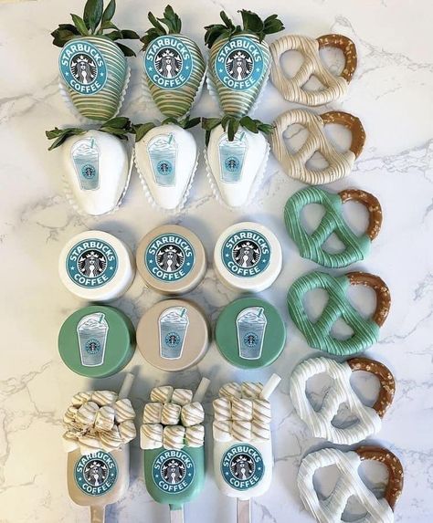 Starbucks 2nd Birthday, Starbucks Theme Party Ideas, Starbucks Decorations Birthday, Starbucks Dessert Table, Starbucks First Birthday, Starbucks Theme Birthday Party, Starbucks Birthday Party Ideas Diy, Starbucks Birthday Theme, Target And Starbucks Birthday Party