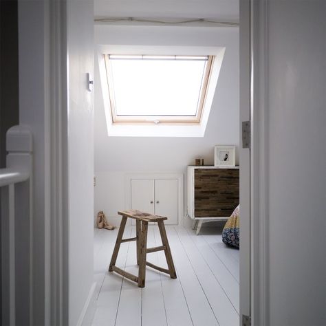 Loft Conversion Ideas | Terraced House Velux Window | House & Garden Loft Conversion Ideas, London Terrace House, Window House, Windows Ideas, Pergola Canopy, Dormer Windows, Wooden Pergola, Roof Window, Loft Conversion