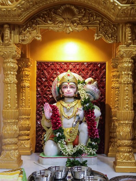 Hanumanji Pic, Hanuman Mandir, Hanuman Murti, Hanuman Ji Wallpapers, Rama Image, Lord Rama Images, Decoration For Ganpati, Shree Krishna Wallpapers, Mahant Swami