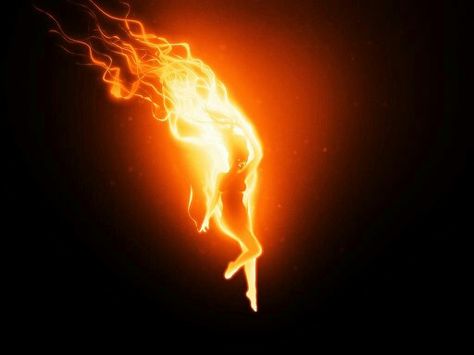 Fire Sprite Tattoo, Fire Fairy Tattoo, Fire Fairy Aesthetic, Fire Fairies, Fire Faerie, Fire Sprite, Acotar Courts, Fox Oc, Fire Aesthetic