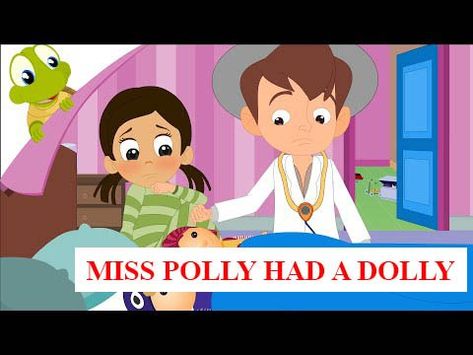 Miss Polly Had a Dolly - Nursery Rhymes and kids song #nurseryrhymeandkidssong #nurseryrhymes #misspollyhadadolly #kidssong #rhymesforkids #forkids #lyrics #song #englishrhymes Jelly Roll Song Lyrics, List Of Nursery Rhymes, Lavender Blue Dilly Dilly Cinderella Song, Kids Nursery Rhymes Songs, Miss Polly Had A Dolly, English Rhymes, Nursery Rhymes Lyrics, Kids Song, Lyrics Song