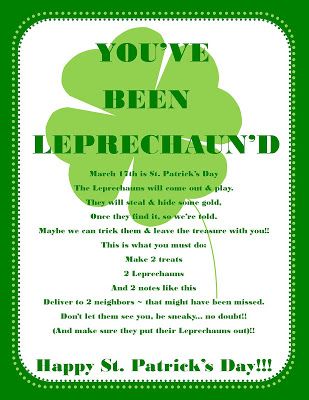 You've Been Leprechaun'd | BellaGrey Designs You've Been Leprechauned, Leprechaun Mischief, Teacher Morale, Morale Boosters, St Patrick Day Activities, St Patrick's Day Decorations, St Patrick's Day Crafts, Free Print, St Paddys Day