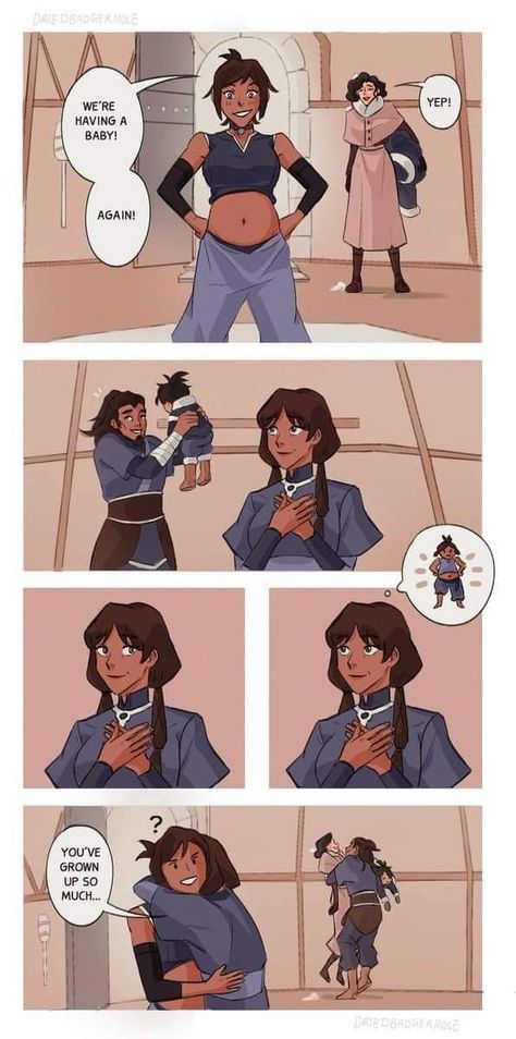 Kora And Asami, Korra Comic, Korra And Asami, Lin Beifong, Cassandra Tangled, Avatar Zuko, Avatar The Last Airbender Funny, Avatar Funny, Avatar Series