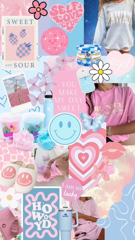 #blue #blueaesthetic #blueaesthetic #bluecollage #pink #pinkaesthetic #pinkcore #blueandpink #wallpaper Collages Wallpaper, Ombre Wallpaper Iphone, Danish Pastel Aesthetic, Pineapple Wallpaper, Pastel Poster, Pastel Designs, Cute Backgrounds For Phones, Colorful Aesthetic, Cute Pastel Wallpaper