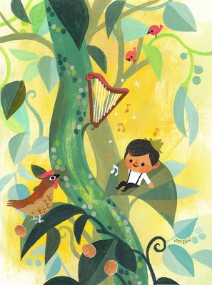 joey art Joey Chou, Happy Child, Jack And The Beanstalk, Childrens Books Illustrations, Forest Art, Drawing Tutorials, Childrens Illustrations, Children's Book Illustration, Painting Illustration